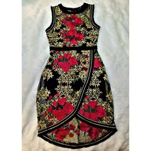 Floral Embroidered Dress